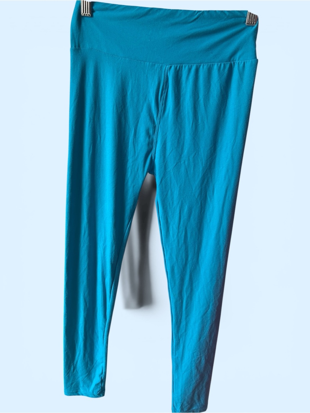 LULAROE women’s  Teal Blue Stretch Leggings.  One size.NEW